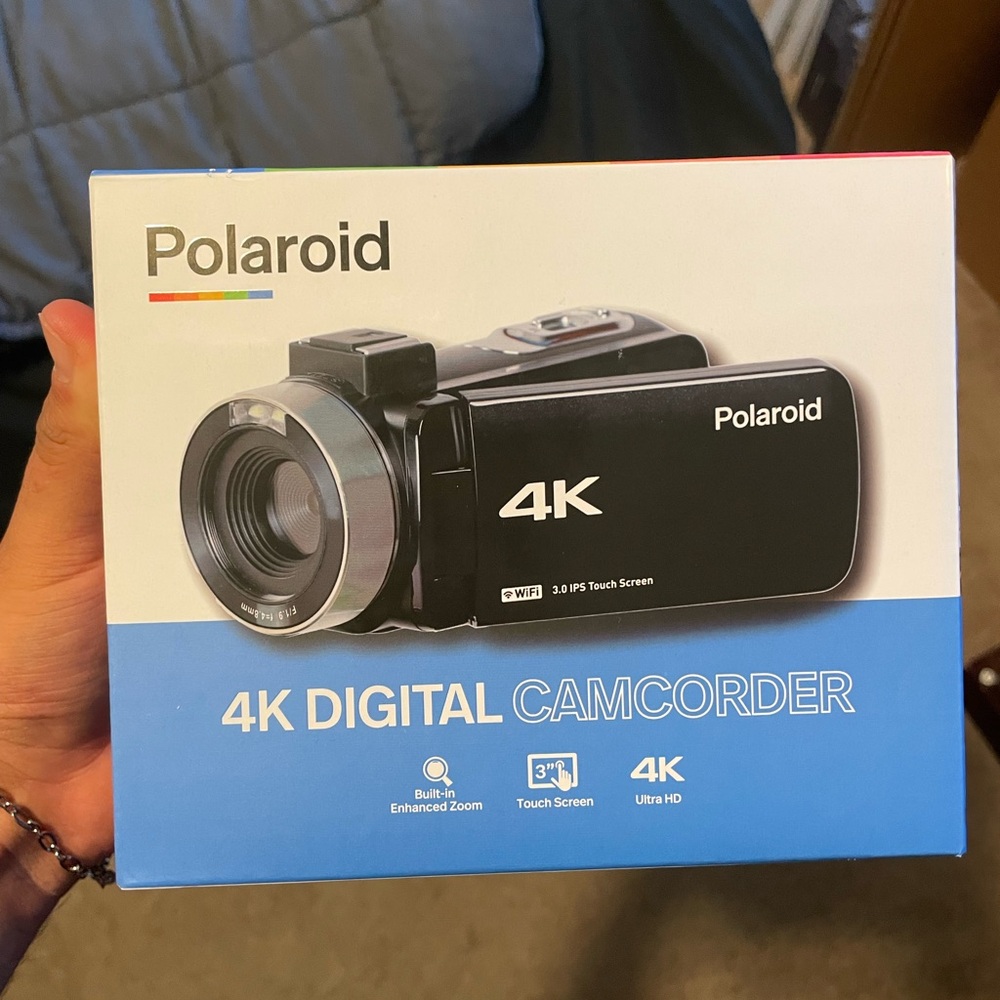 Polaroid 4K Digital Camcorder Camera (Brand new)